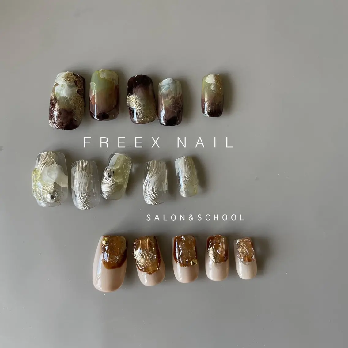 ネイル ニュアンスネイル ハンドネイル ハンドケア freex nail /ニュアンス/個性派のネイルデザイン