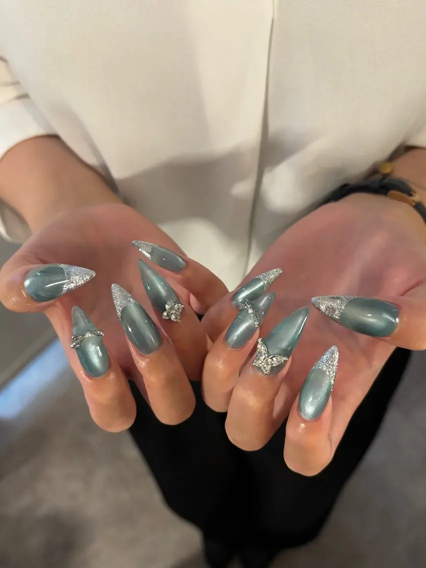 ネイル ロングネイル ハンドネイル nail salon Soiréeのネイルデザイン