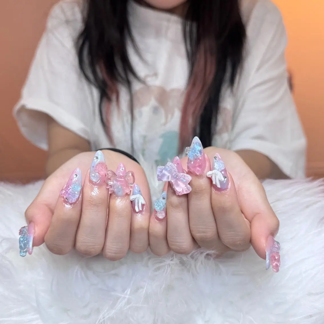 ネイル ジェルネイル 持ち込み ネイルチップ ハンドネイル nana chanのネイルデザイン