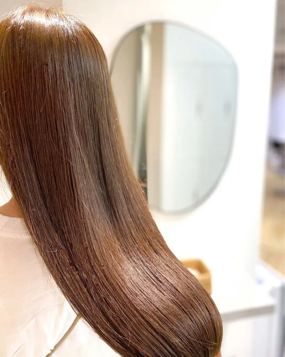 ロング カラー カット ヘアカラー トリートメント 似合わせ美髪ヘア✨ 天王寺．阿倍野🌈のヘアスタイル