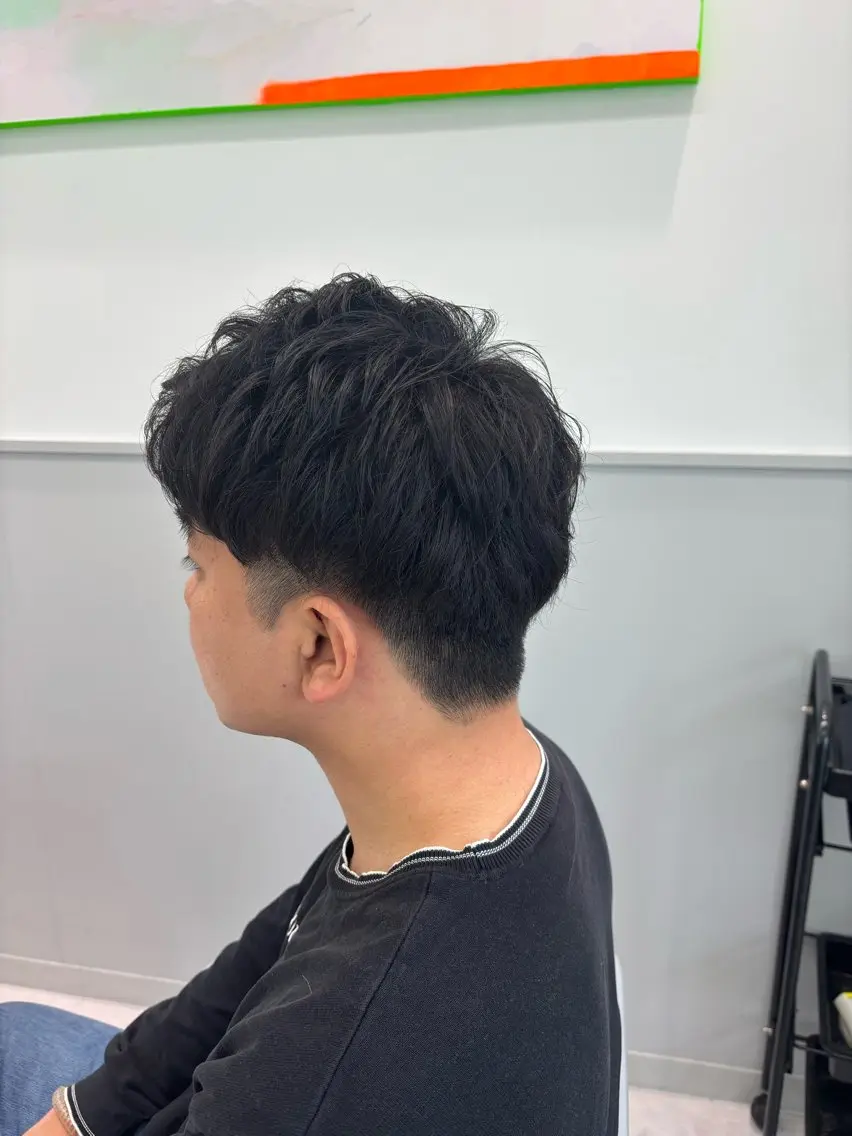 【メンズ限定】⭐️カット+白髪染め+トリートメント⭐️の写真