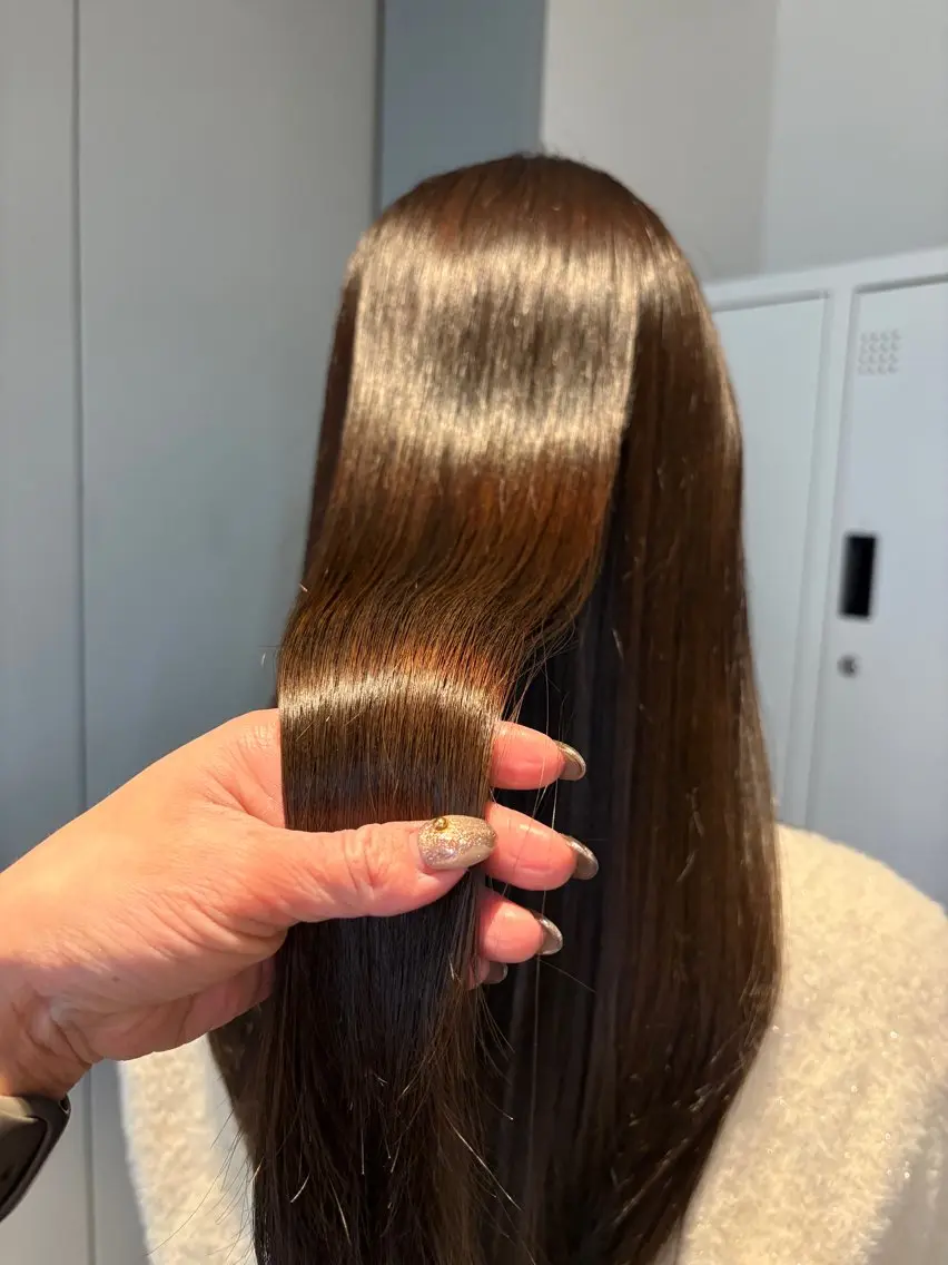 ワンカラー👩🦰+トリートメント💫の写真