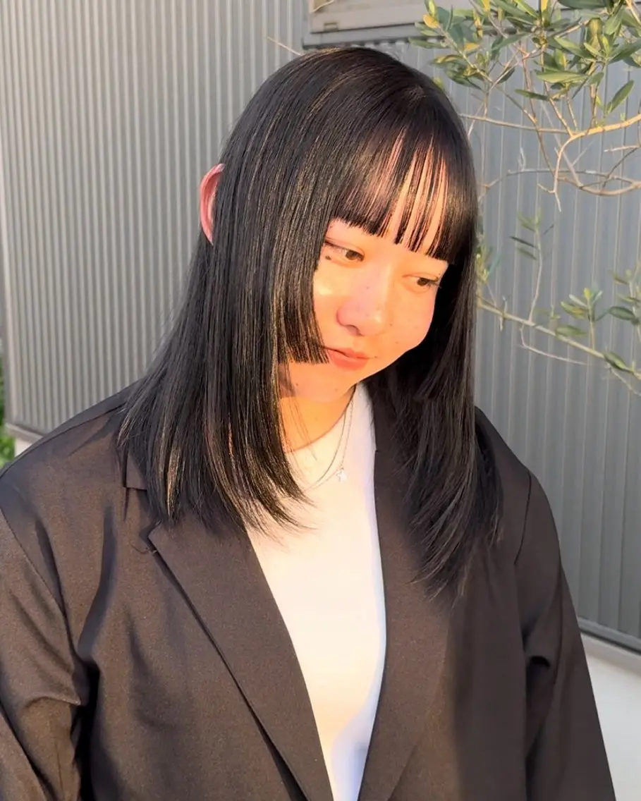 カラー iki shihoのヘアスタイル