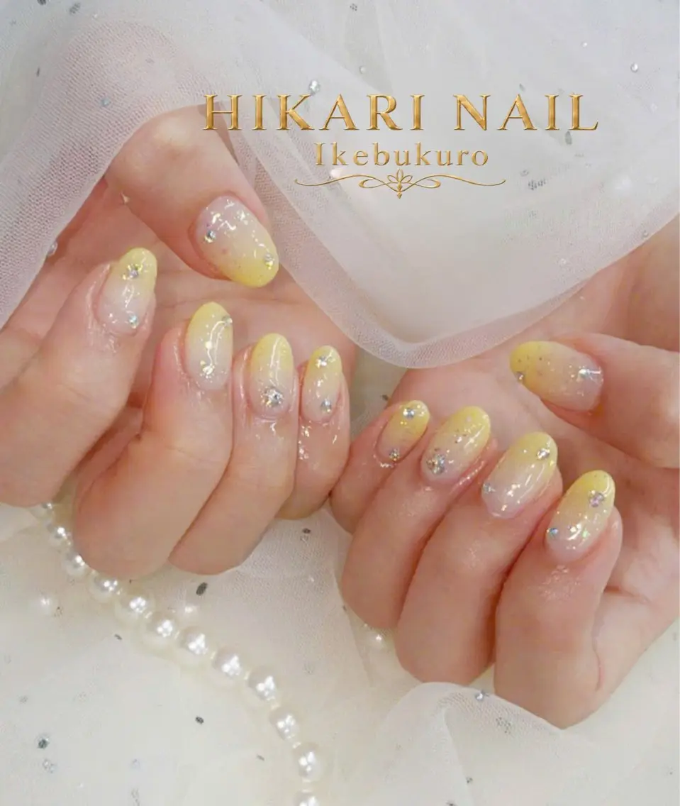 ネイル チークネイル 長さ出し フレンチネイル ガーリー ハロウィン ハンドネイル HikariNail Ikebukuroのネイルデザイン