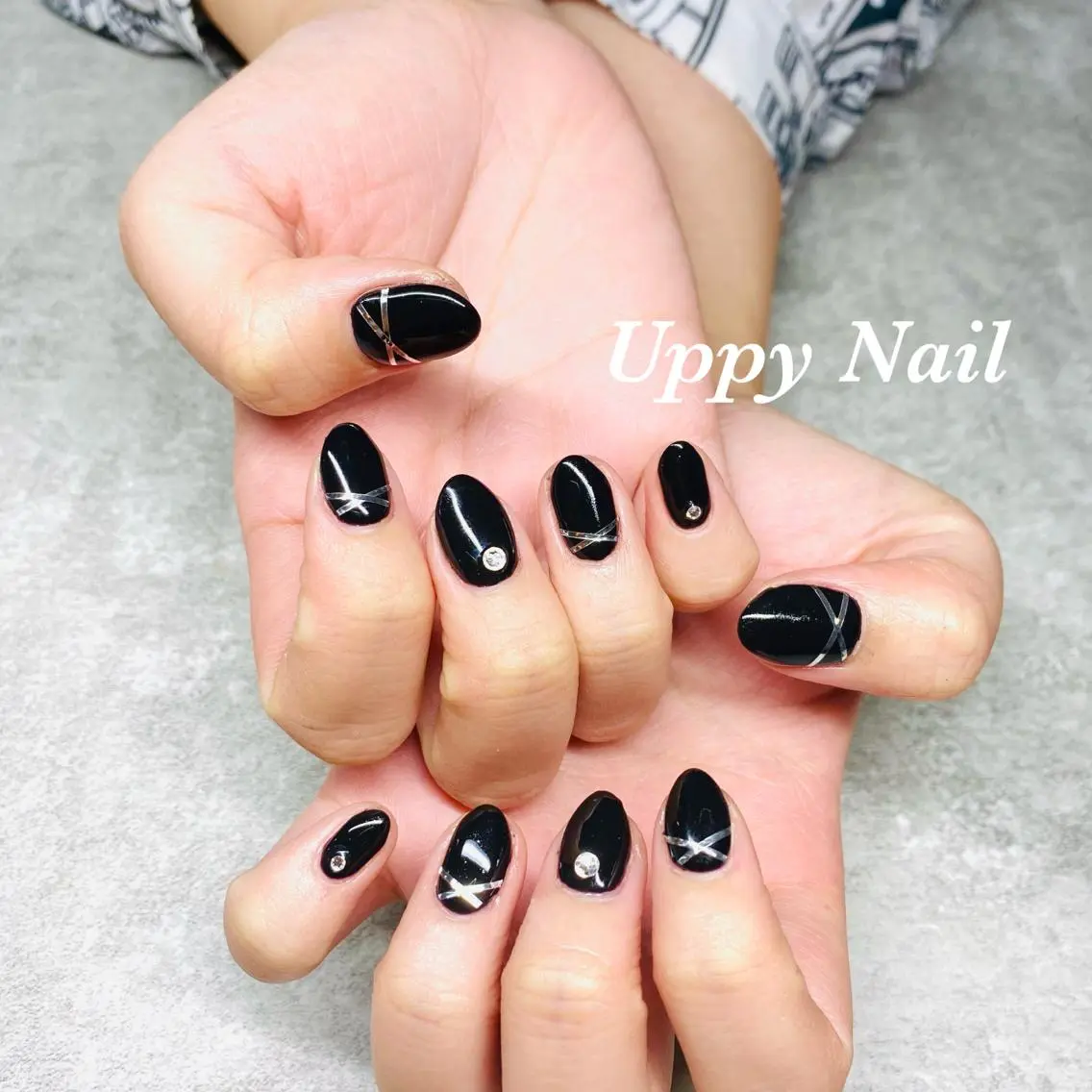 ネイル 持ち込み ハンドネイル Uppy Nail ukyoのネイルデザイン