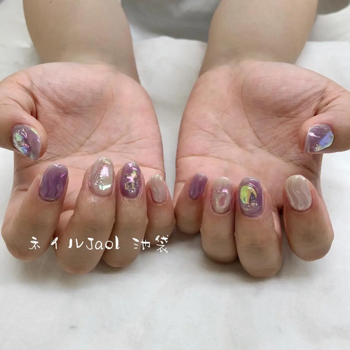 ショート ネイルJaol 池袋のネイルデザイン