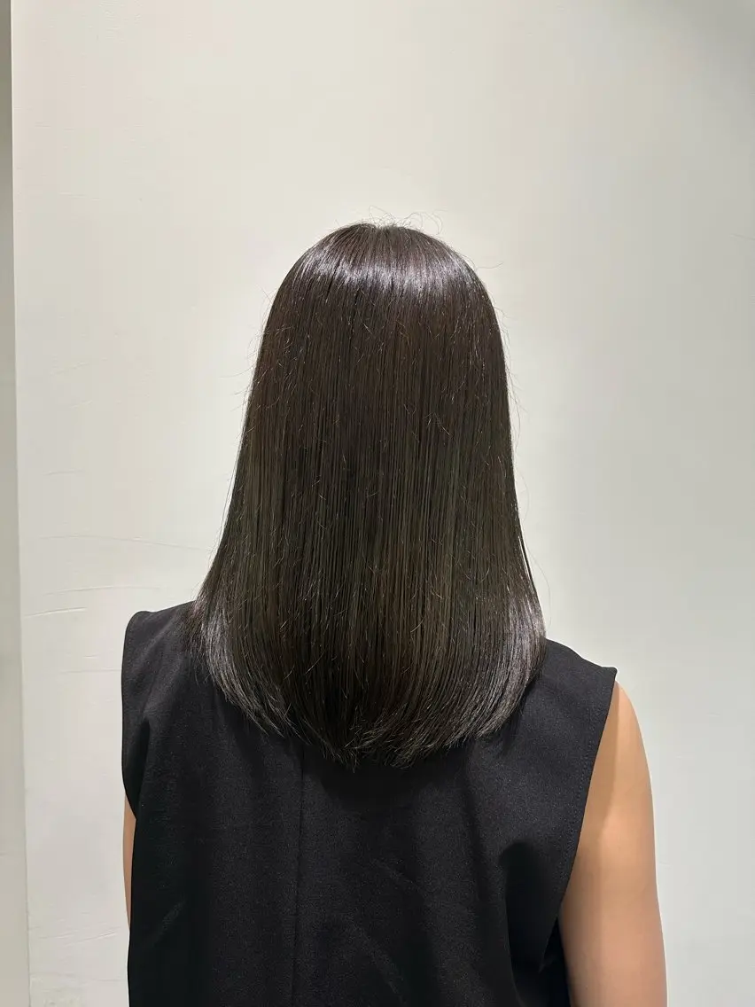 ミディアム カラー 銀座YUKINA🌙 カット/カラーのヘアスタイル