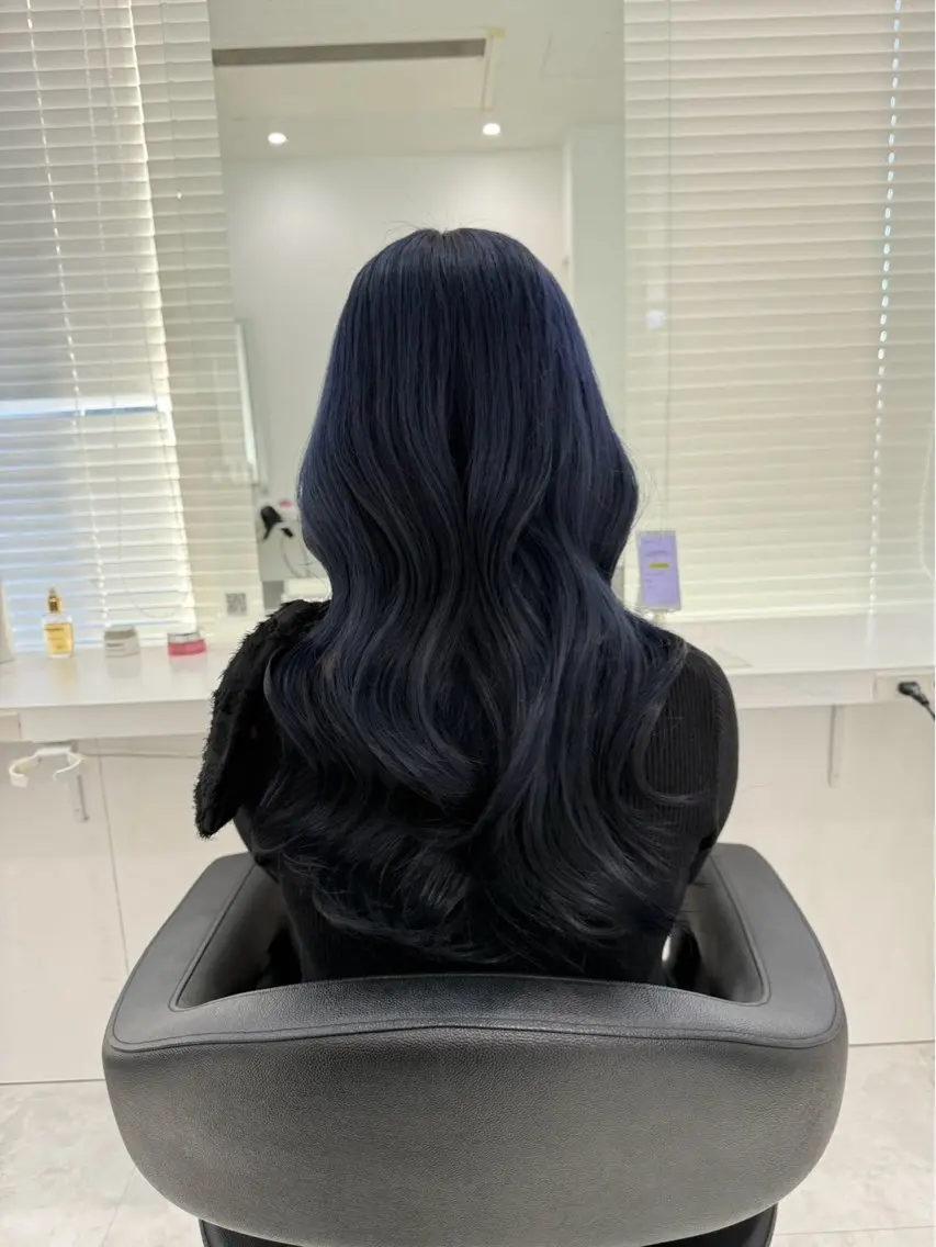 ロング カラー ヘアアレンジ 透明感艶カラー♠️ TAKUMIのヘアスタイル