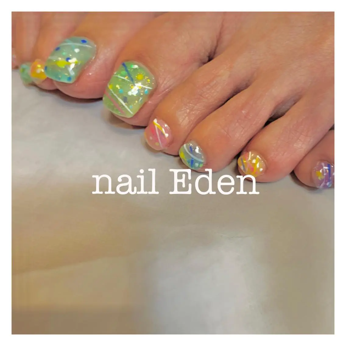 ネイル 持ち込み Eden ♾️のネイルデザイン