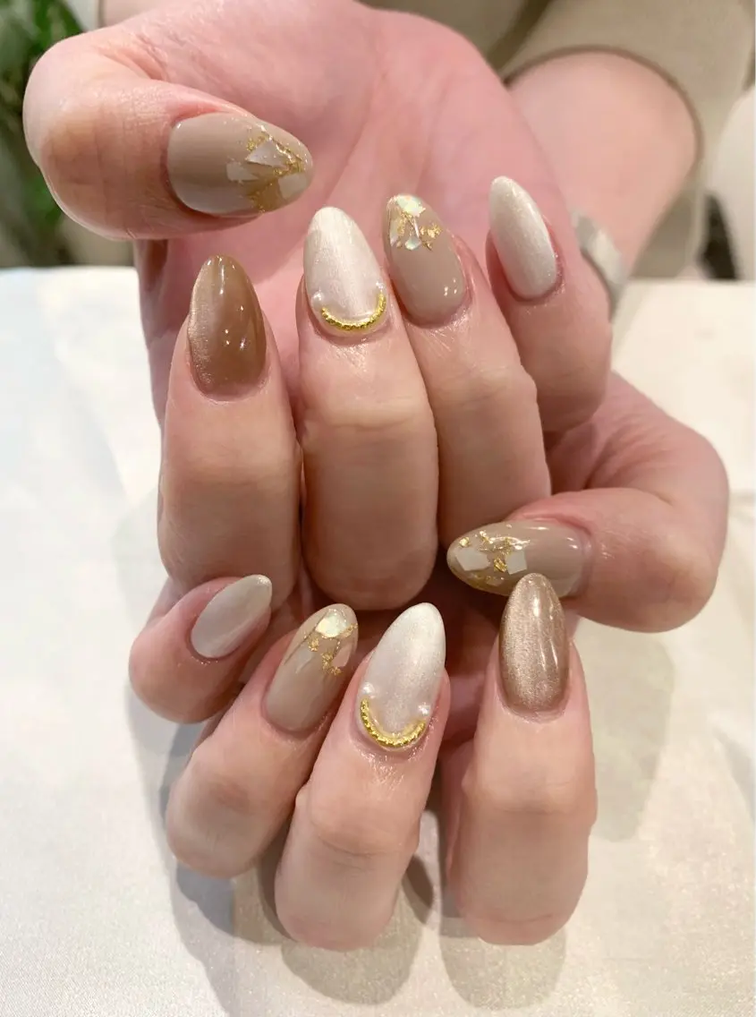 ネイル ハンドネイル ecrin 💎 mayuのネイルデザイン