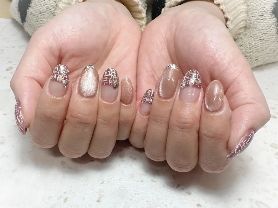 ネイル シンプルネイル toshioka mihoのマツエク・マツパデザイン