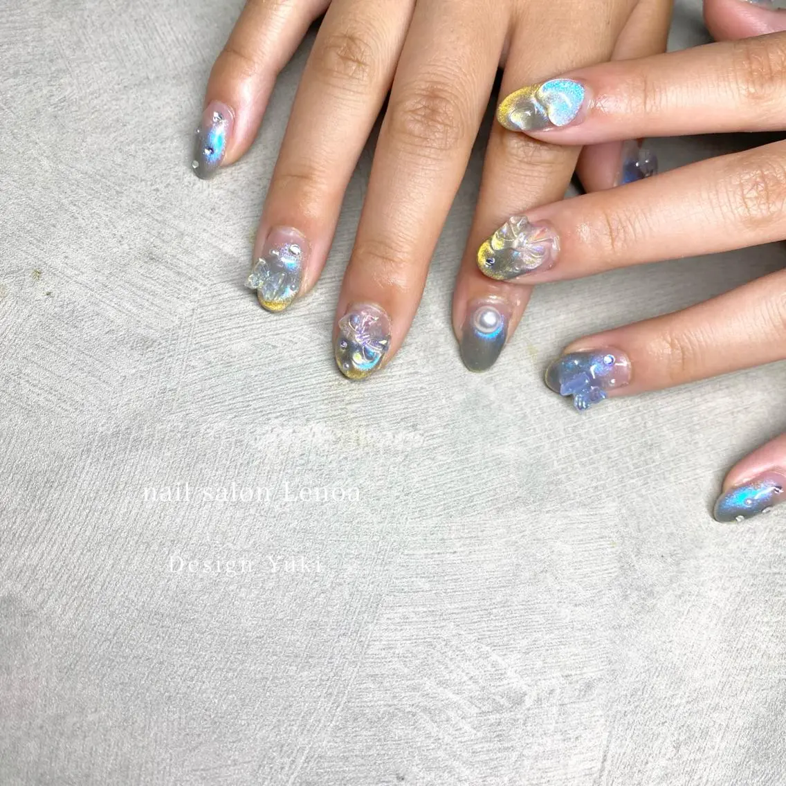 ネイル ハンドネイル Tielu Yukiのネイルデザイン