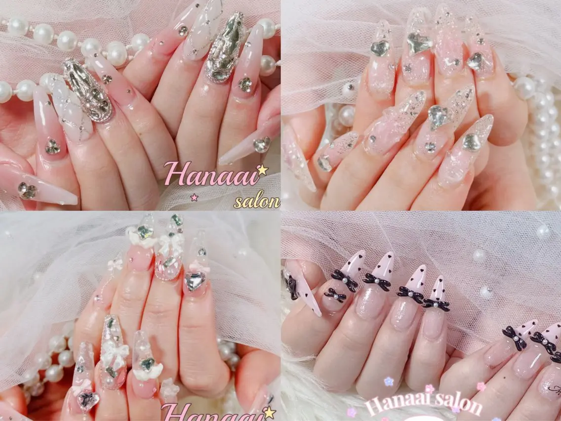ネイル 韓国ネイル マグネットネイル 持ち込み ニュアンスネイル ワンカラーネイル ハンドネイル Hanaai Salon新大久保店のネイルデザイン