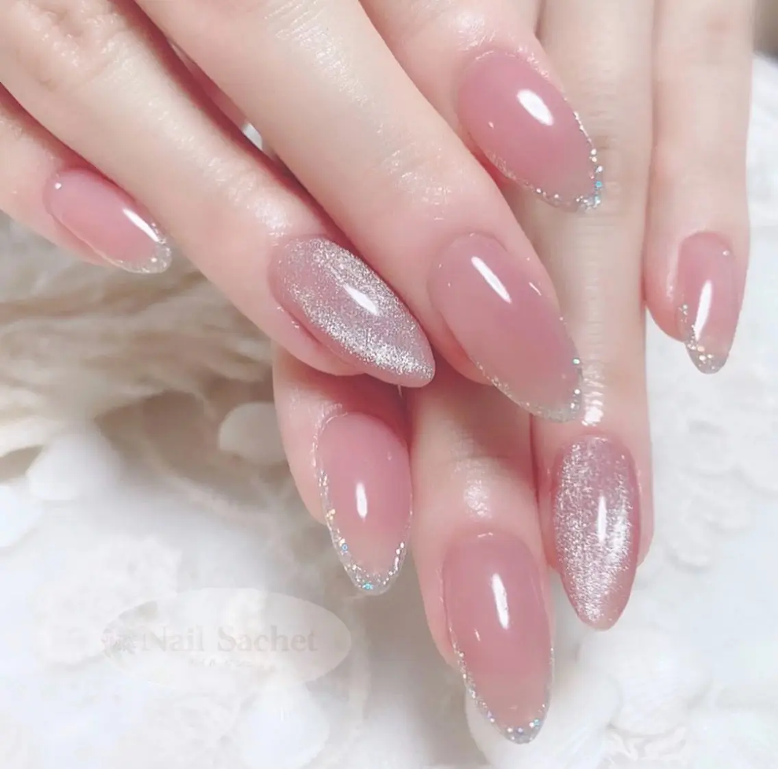 ネイル アートネイル チークネイル 長さ出し フットネイル ジェルネイル For you. Nail Salonのネイルデザイン