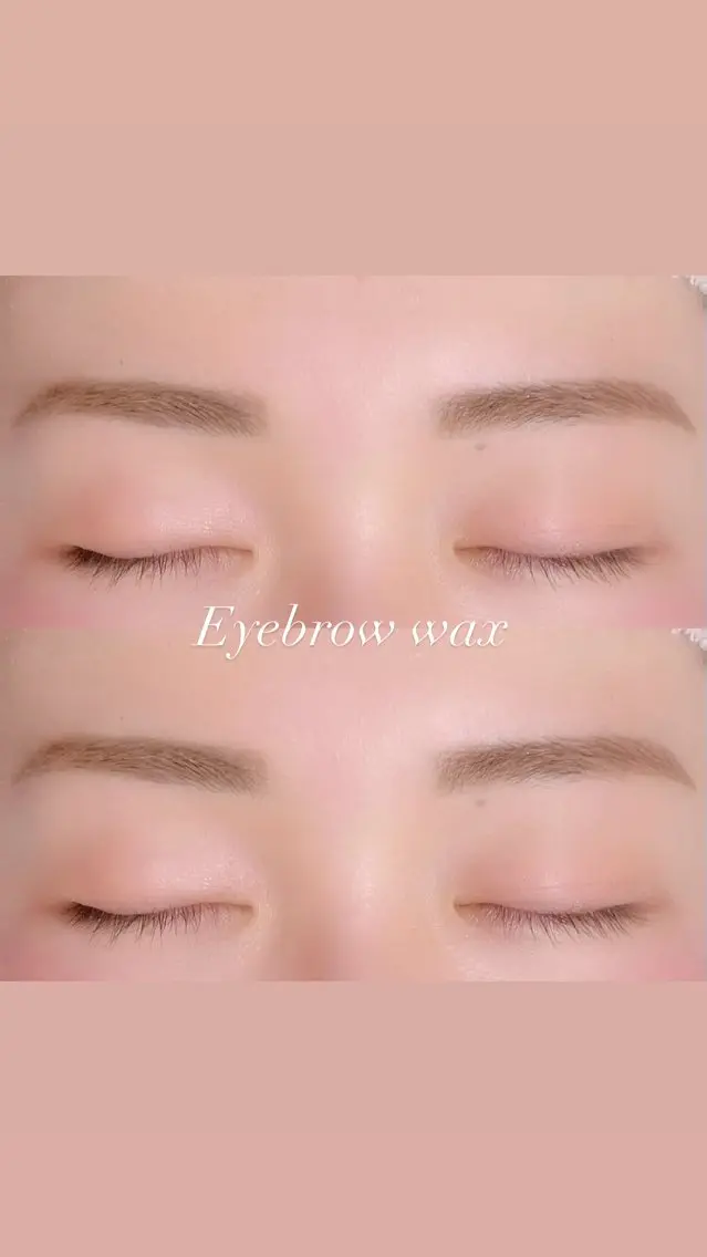リピーター料金無し🩰【眉メニュー人気No. 1】🩰アイブロウWax脱毛🪽✨の写真