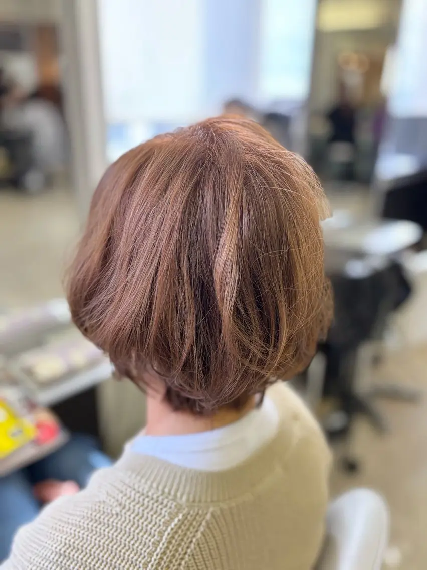 ショート カラー 似合わせカット むとう ひろみのヘアスタイル