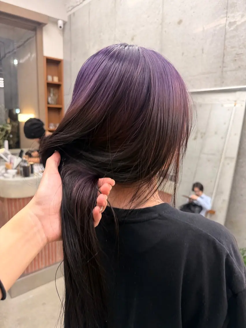 ロング ヘアカラー トリートメント 🦋デザインカラー /ブリーチ🥀恵佑のヘアスタイル