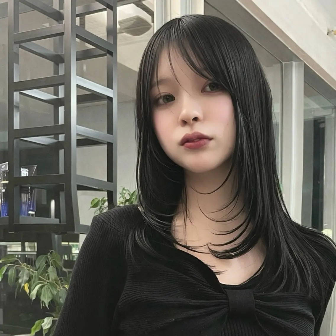 🌸カットのみ🌸レイヤーカット(ボブ、ミディアム、ロング)+🤩髪質改善Aujuaトリートメント🤩の写真