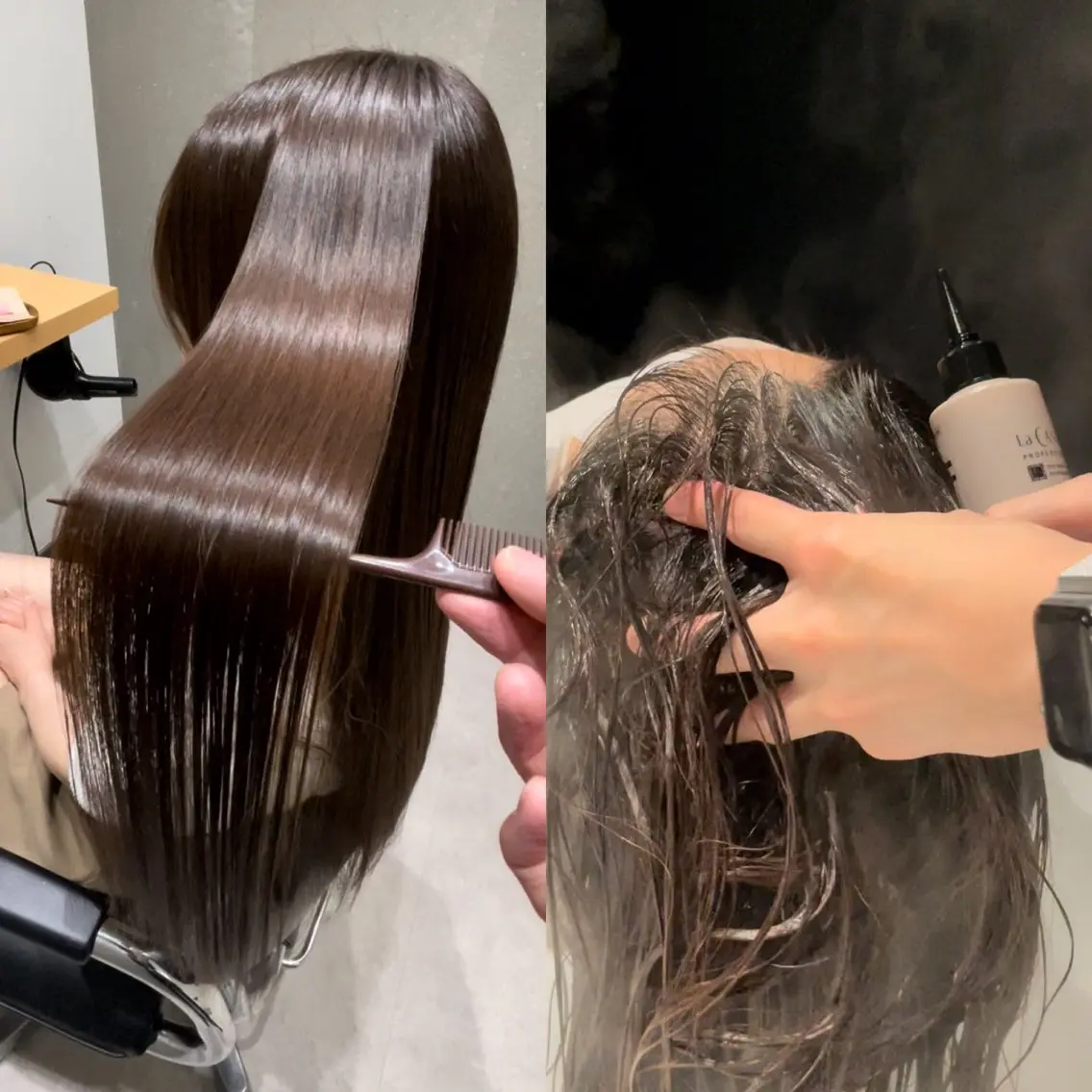 セミロング 髪質改善 トリートメント トリートメント ヘッドスパ 髪質改善ヘアケア 艶髪特化/上田のヘアスタイル