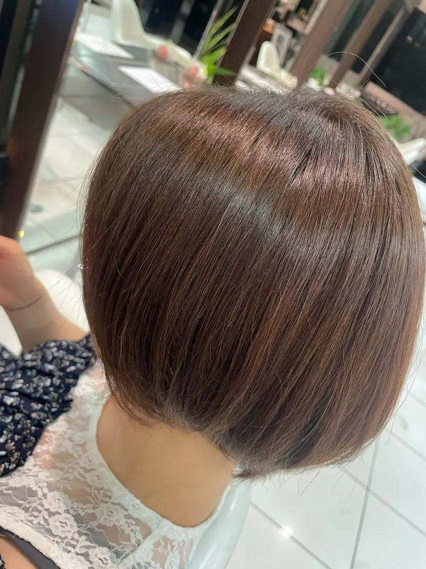 カラー 石井 真帆のヘアスタイル