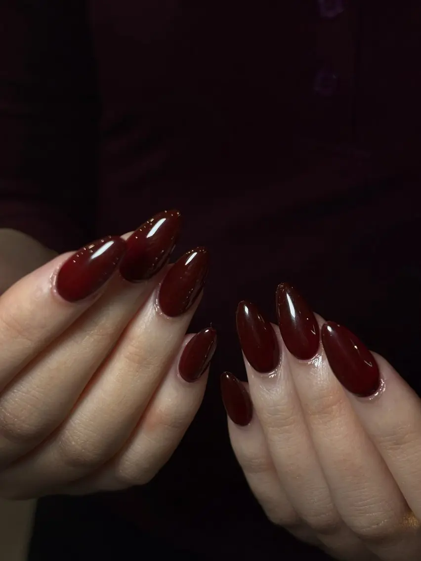 ネイル ハンドネイル Dark Honey AiAiのネイルデザイン