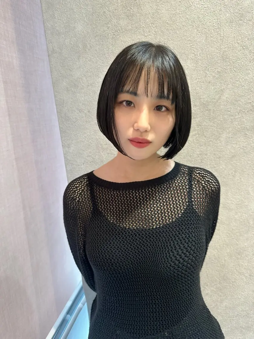 ショート カラー ヘアアレンジ REONA🪽✨薬院 レイヤーカット🫧のヘアスタイル