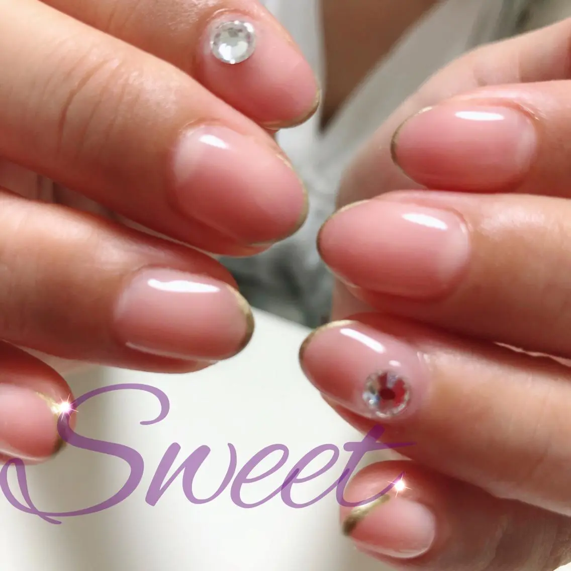 ネイル ハンドネイル sweet 仲野陽子のネイルデザイン