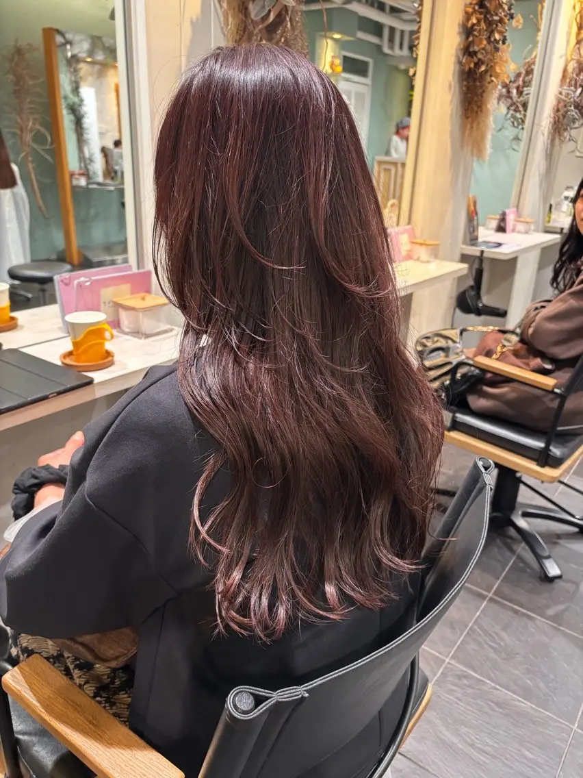 ロング カラー オーガニックカラー/ 表参道/ルカのヘアスタイル