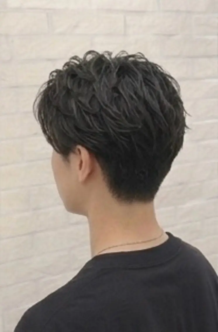 ミディアム メンズ 🔥メンズカット& メンズカラー保坂太一のヘアスタイル
