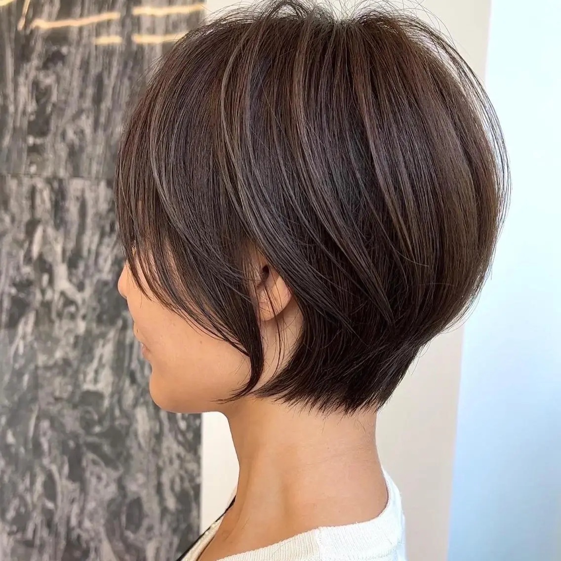 ショート 🐧銀座/ショート/ ショートボブ広瀬🐧のヘアスタイル
