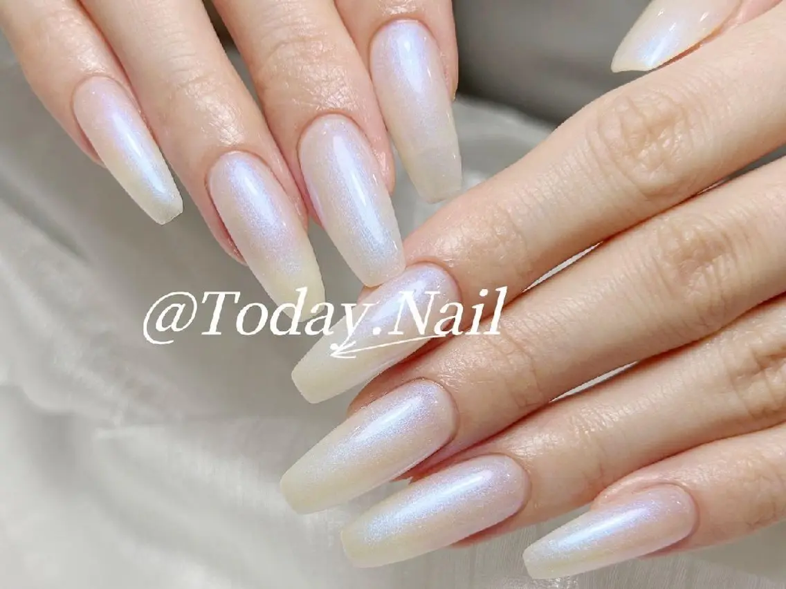 ネイル ワンカラーネイル ハンドネイル ラン 花花．nailのネイルデザイン