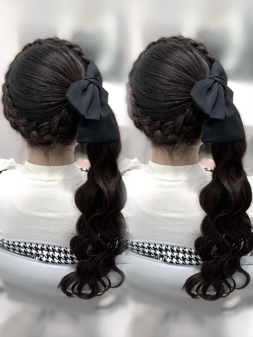 ロング ヘアセット 松村 知佳のヘアスタイル
