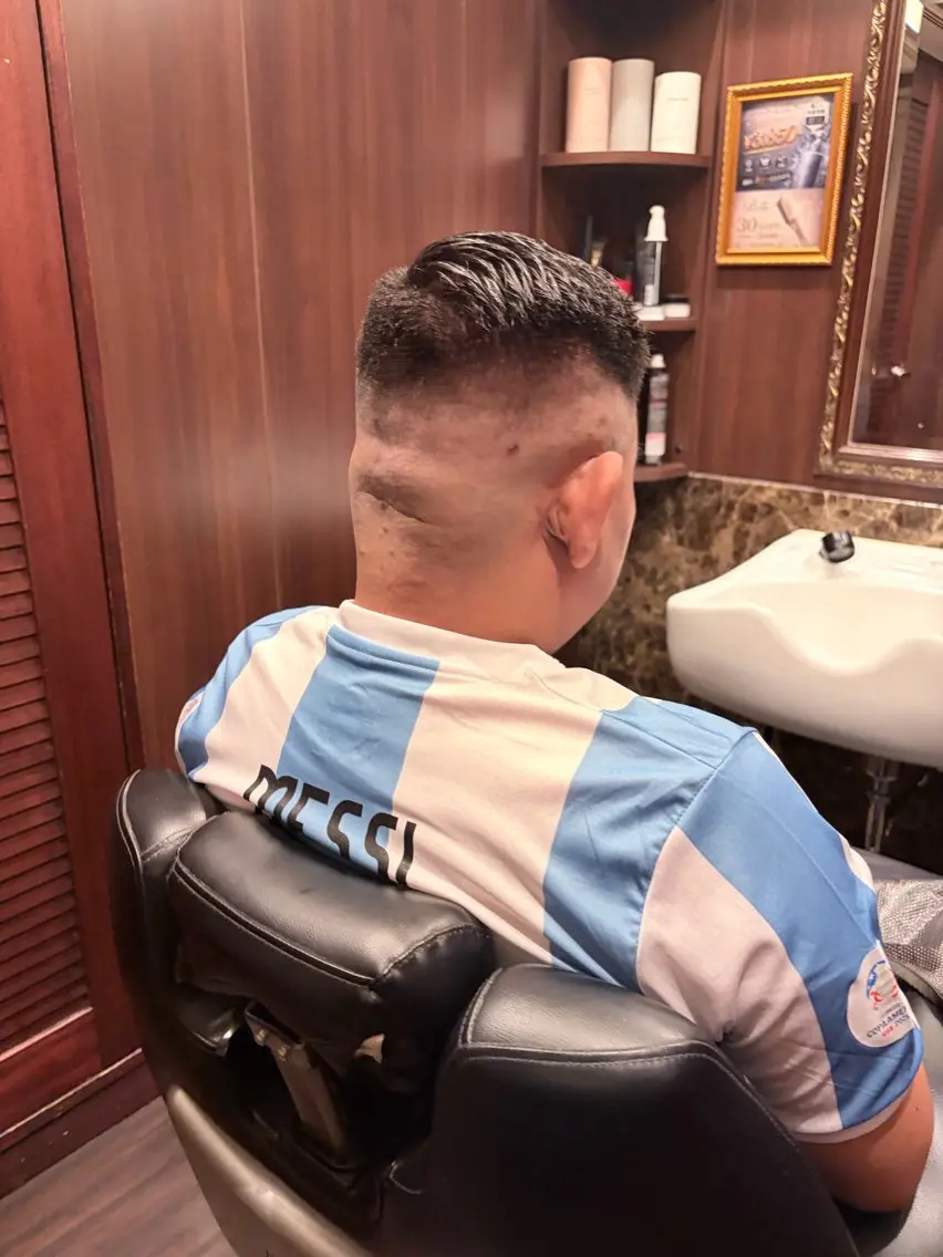 ショート 勝田 隼斗のヘアスタイル