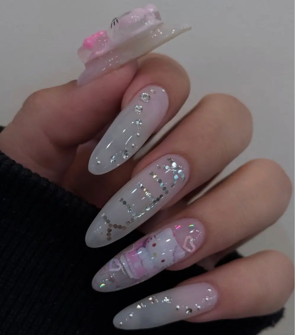 ネイル アートネイル フットネイル ジェルネイル ニュアンスネイル パラジェル ハンドネイル 🎀🎀YooLi Nail Salonのネイルデザイン