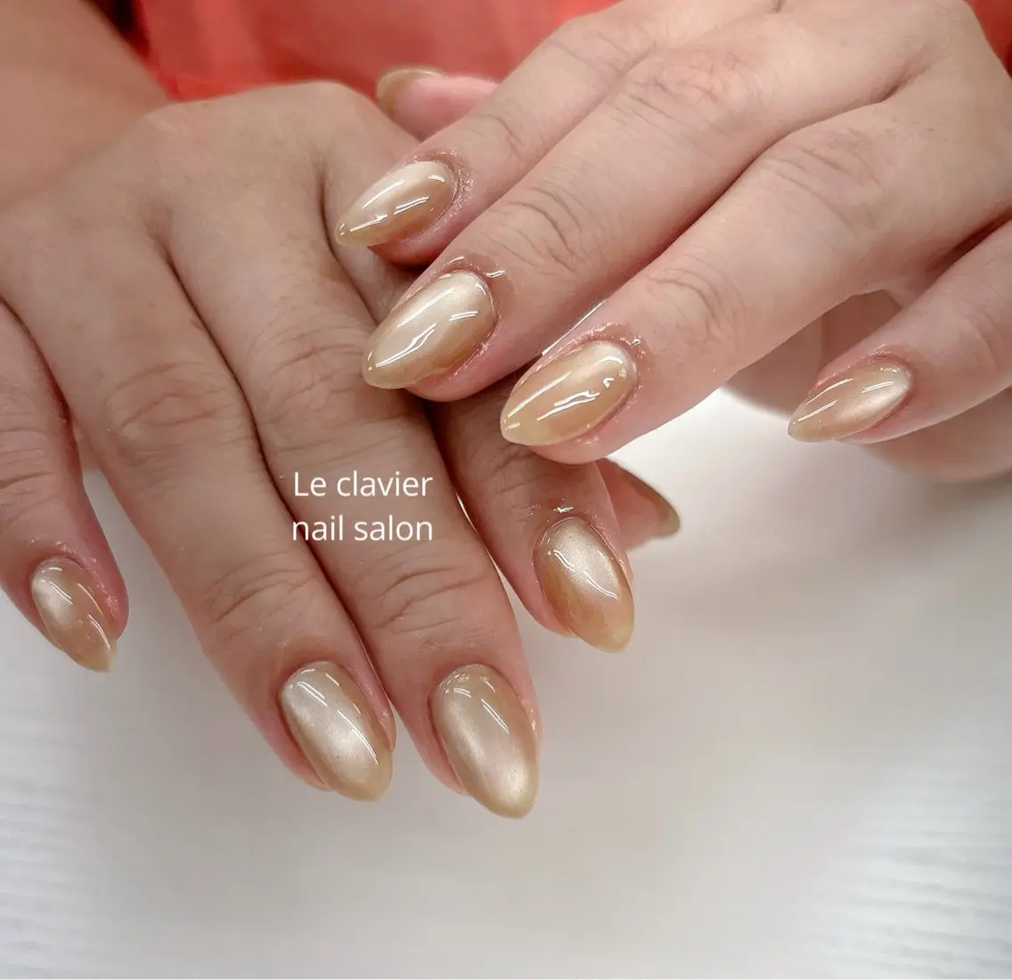 ネイル アートネイル 長さ出し ジェルネイル パラジェル スカルプネイル Mina Nailのネイルデザイン