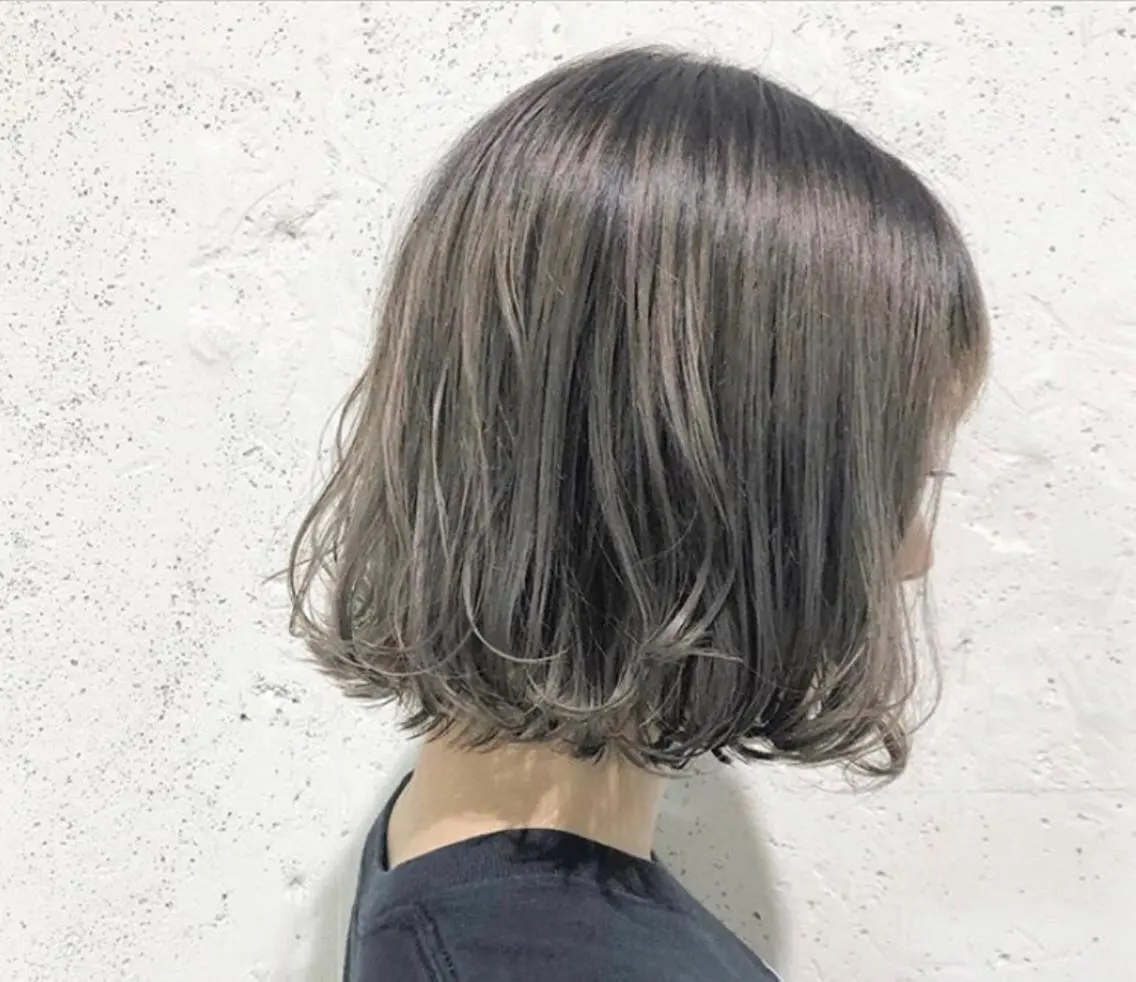 ミディアム カラー KAEDE🎀 パーマハイライト特化のヘアスタイル