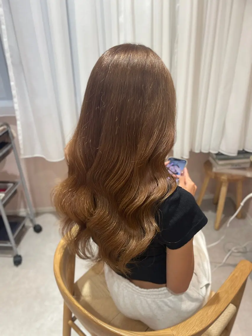 ロング ヘアカラー 透明感カラー / merc. 澤田りんのヘアスタイル