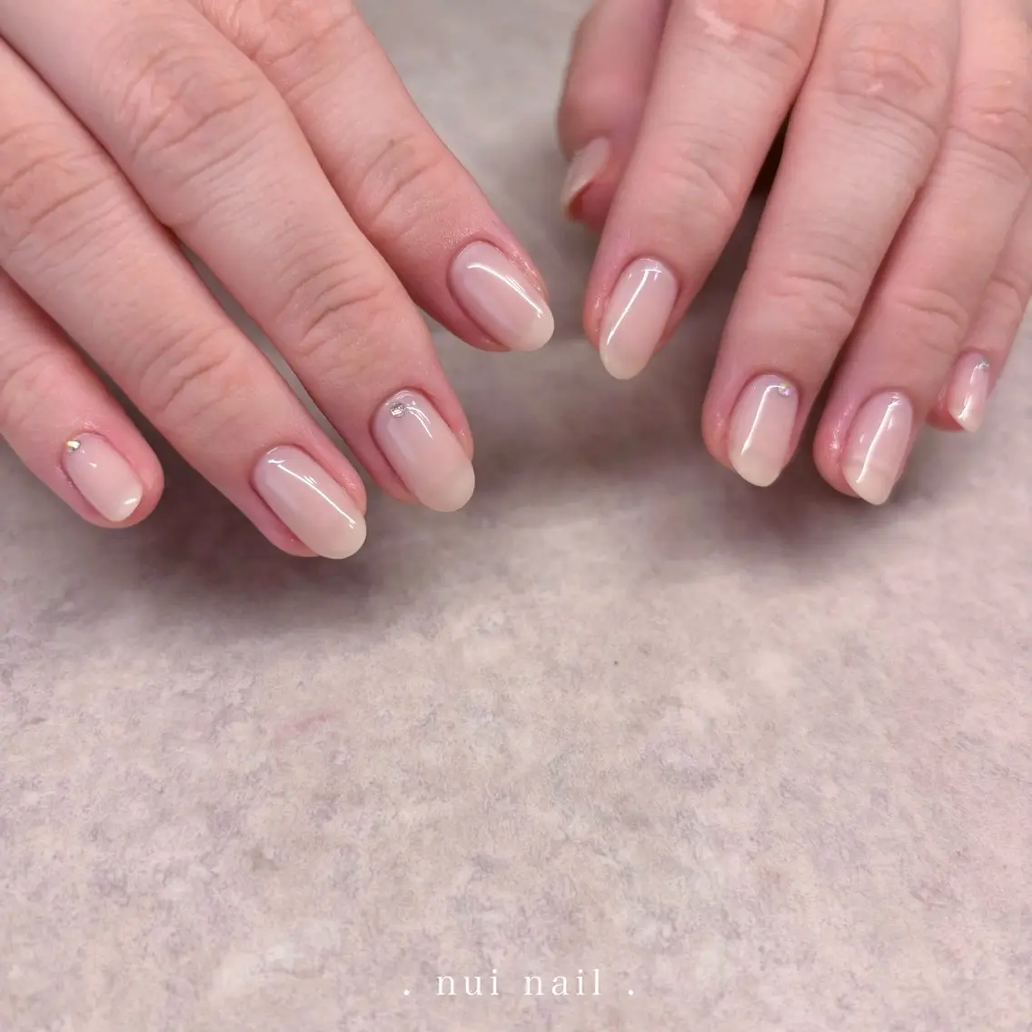 ネイル ワンカラーネイル nui nailのネイルデザイン