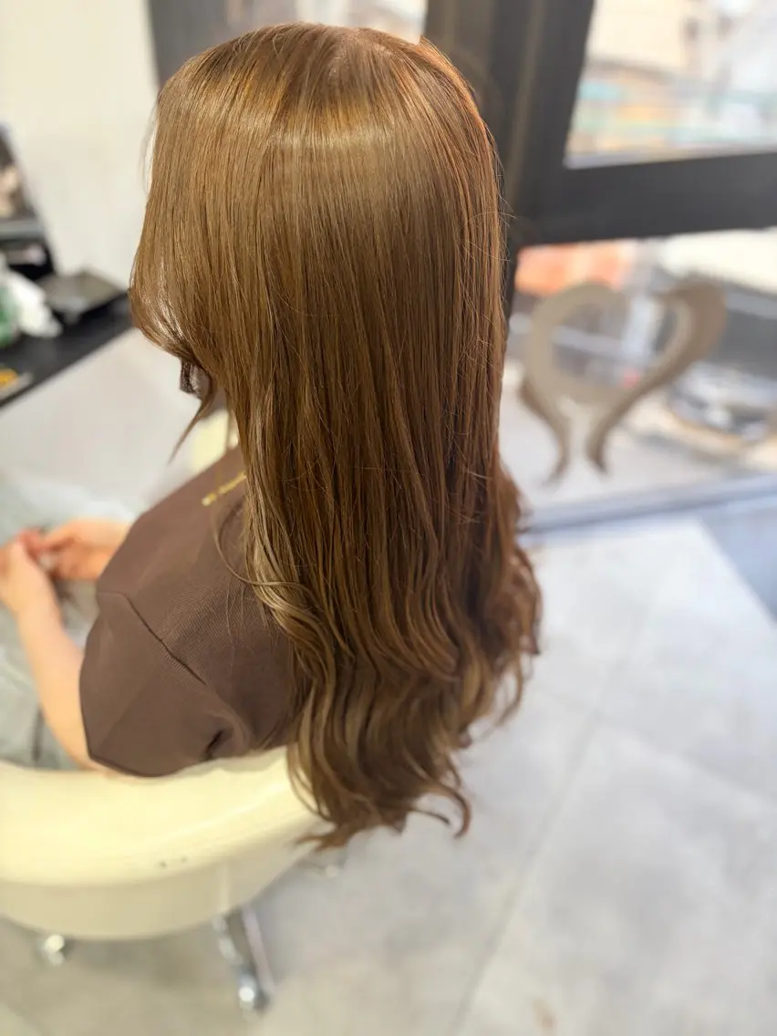 カラー ヘアカラー ストレート/カラー 特化雪本☃️のヘアスタイル