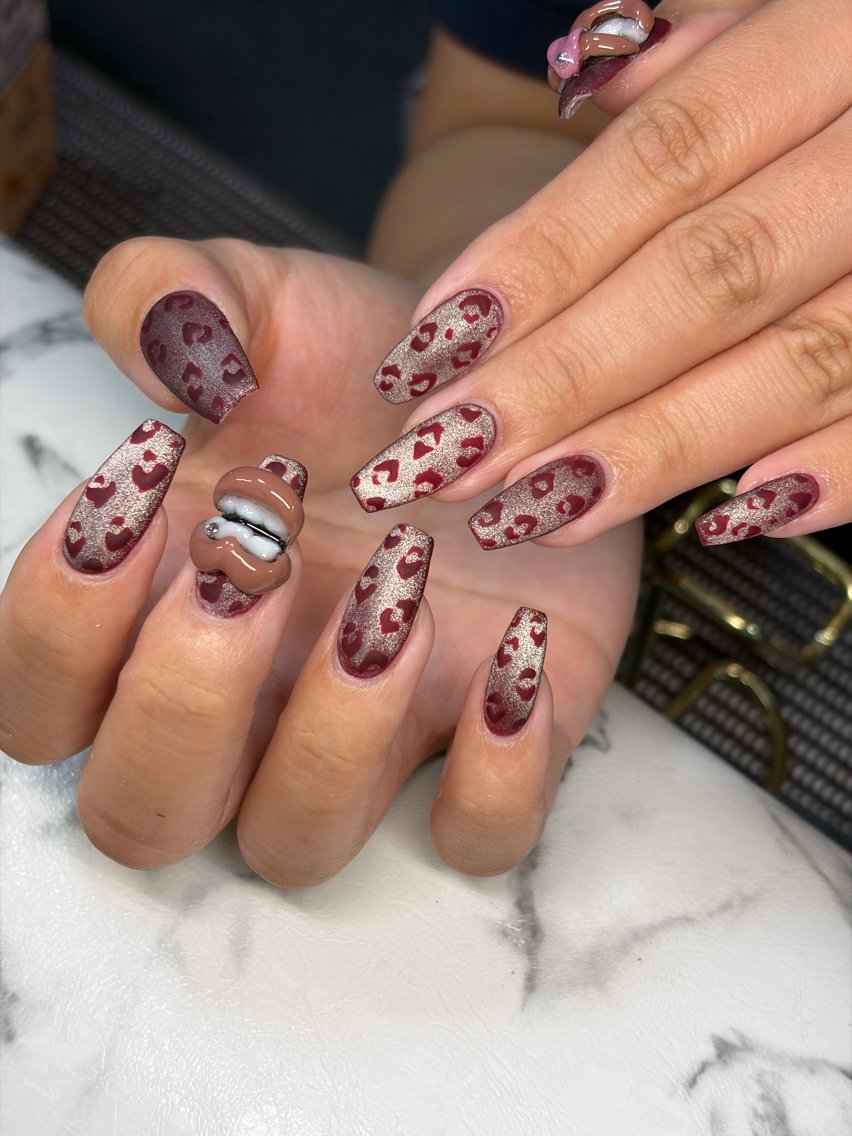 ネイル アートネイル オーロラネイル チークネイル 長さ出し フットネイル ハンドネイル Chan nailsのネイルデザイン