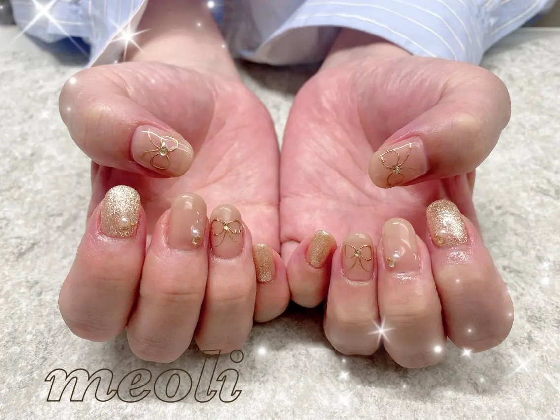 ネイル ハンドネイル nail salon meoli メグのネイルデザイン