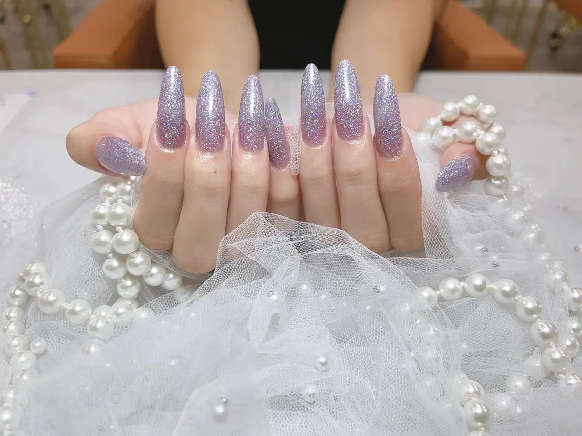 ネイル アートネイル フラッシュネイル フレンチネイル ガラスフレンチ グラデーション M2beauty Renaのネイルデザイン