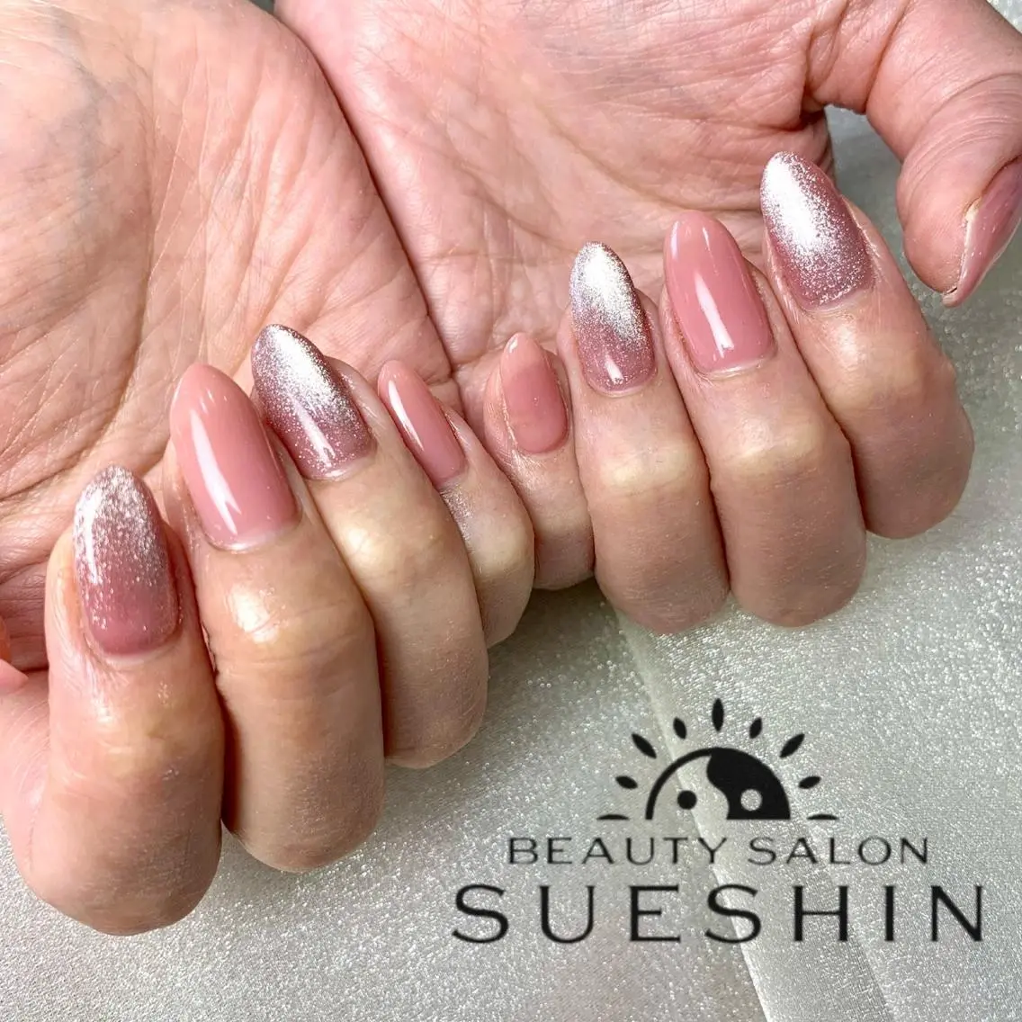 セミロング ハンドネイル S ueshinのネイルデザイン