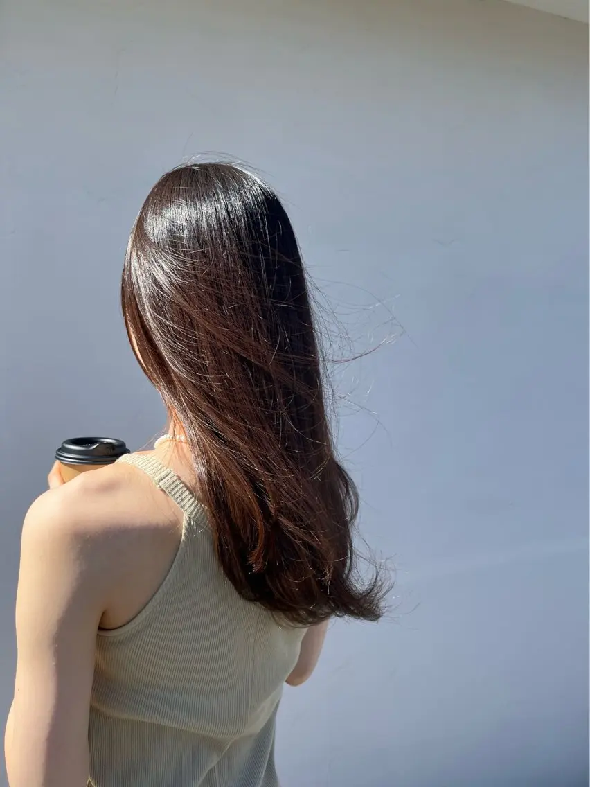 ロング 河淵 暉子のヘアスタイル