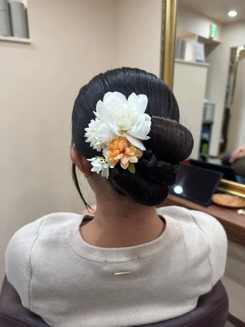 セミロング ヘアアレンジ✨ますだ むなのヘアスタイル