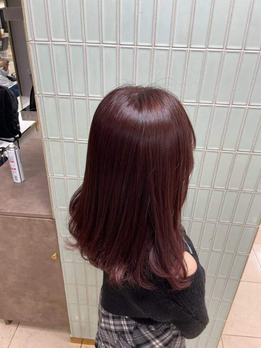 カラー あいり ໒꒱のヘアスタイル