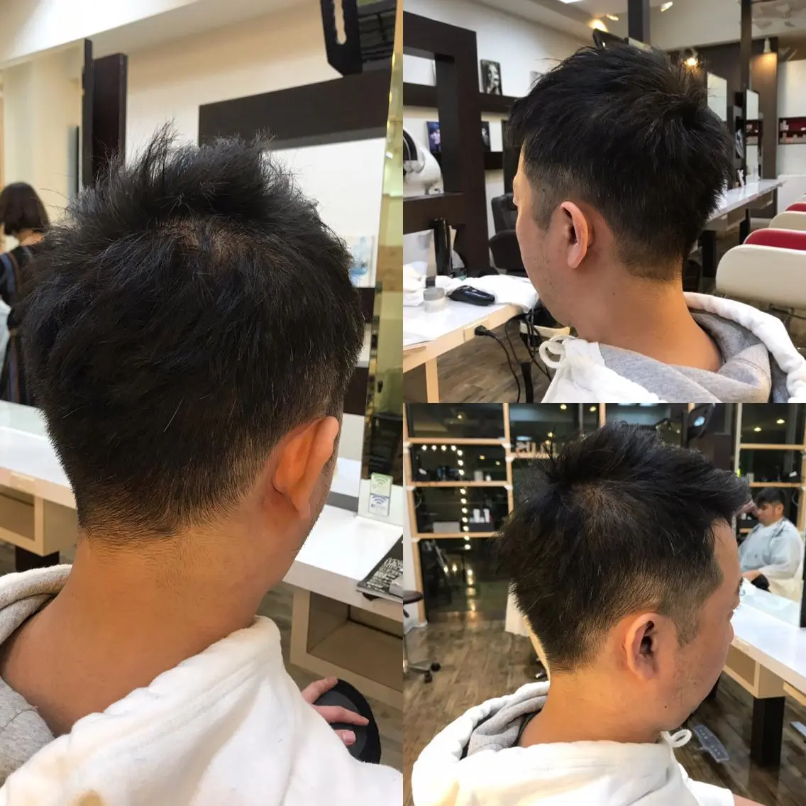 ショート メンズ ビジネス ショートヘア カット 赤羽、髪質改善サロン 吉野リョウスケのヘアスタイル