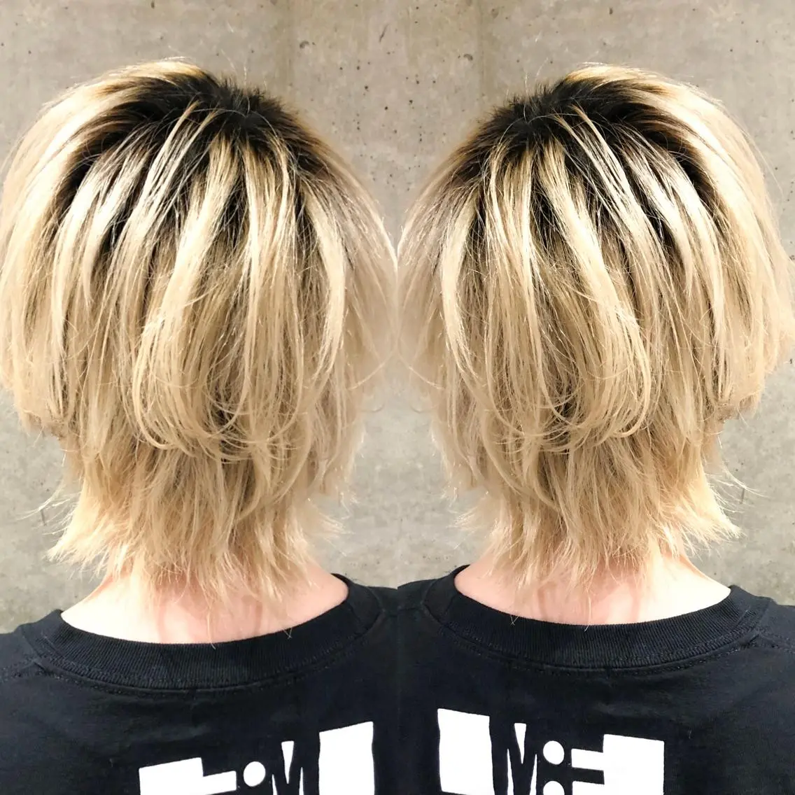 ショート カラーモデル募集中 美容室ハピスのヘアスタイル