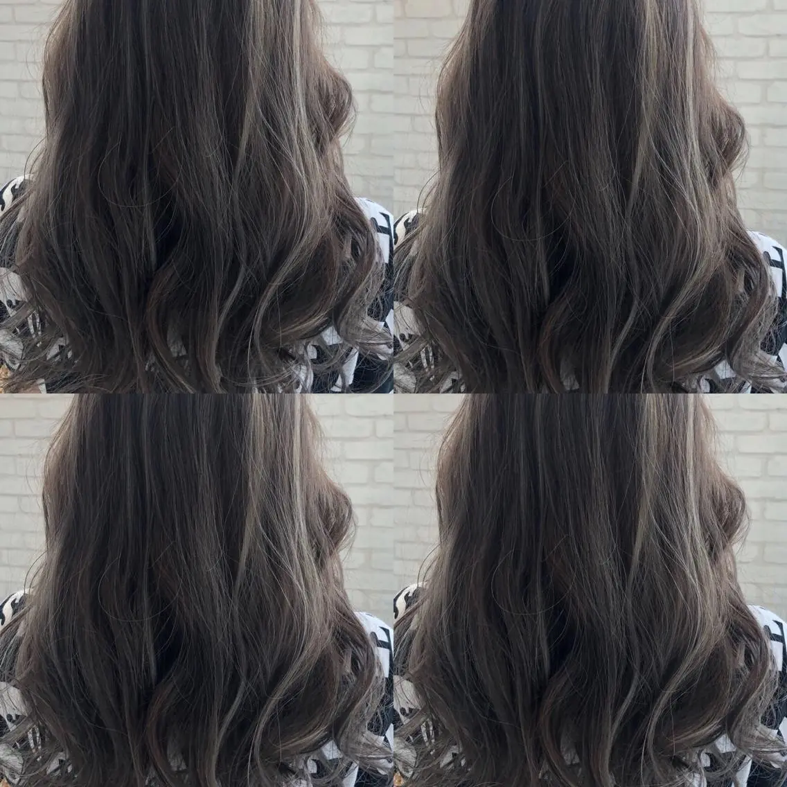 セミロング カラー 浅川 実行のヘアスタイル