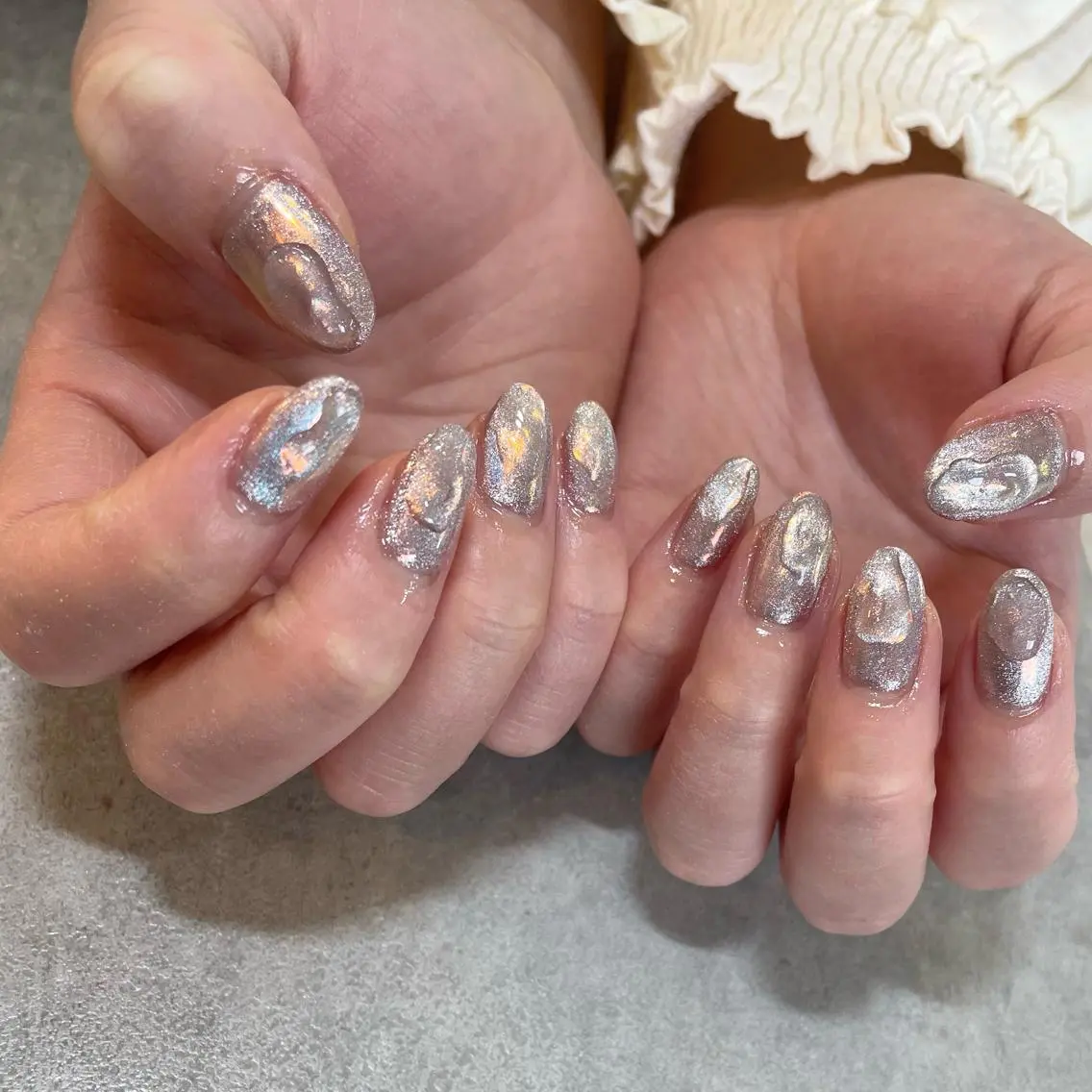 ネイル オーロラネイル マグネットネイル Nail Salon Gummi.のネイルデザイン